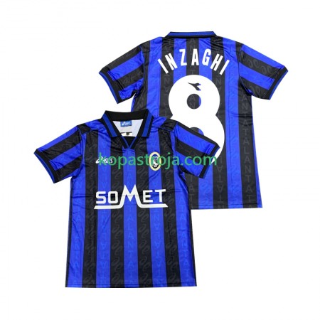 Billiga Fotbollströjor Atalanta INZAGHI 8 Hemma tröja 1996 1997 Kortärmad